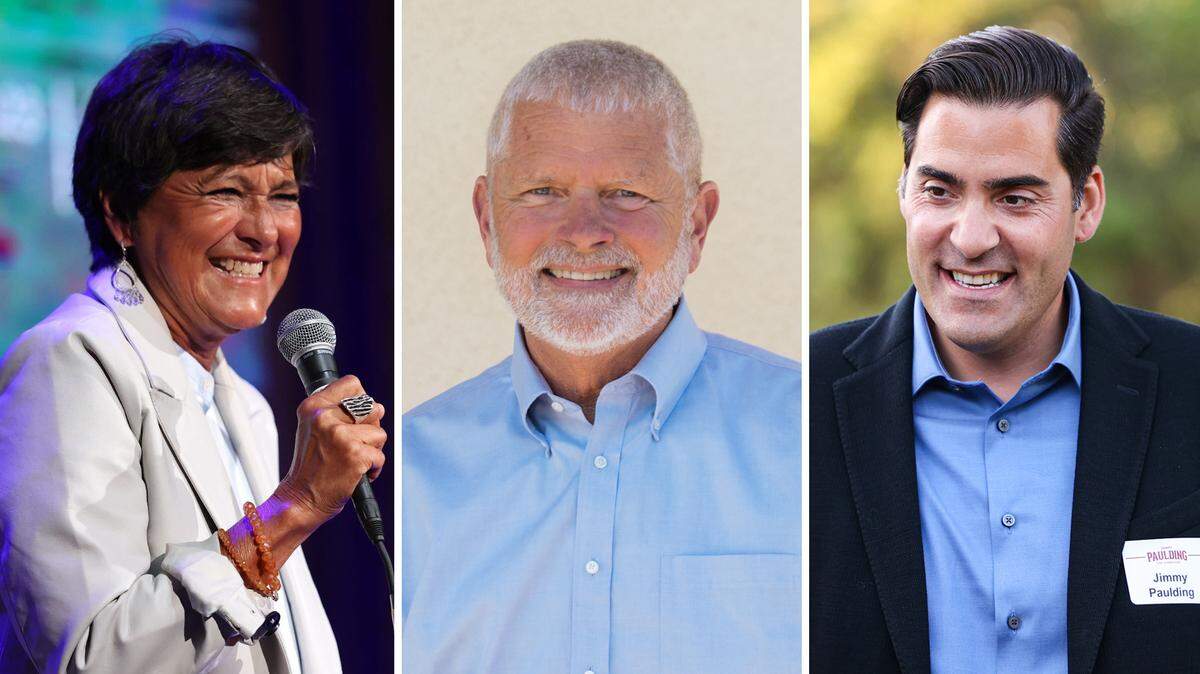 Dawn Ortiz-Legg, Bruce Gibson and Jimmy Paulding are leading in their June 2022 primary election races for the San Luis Obispo County Board of Supervisors. If the results hold up, the trio would flip the board’s majority.