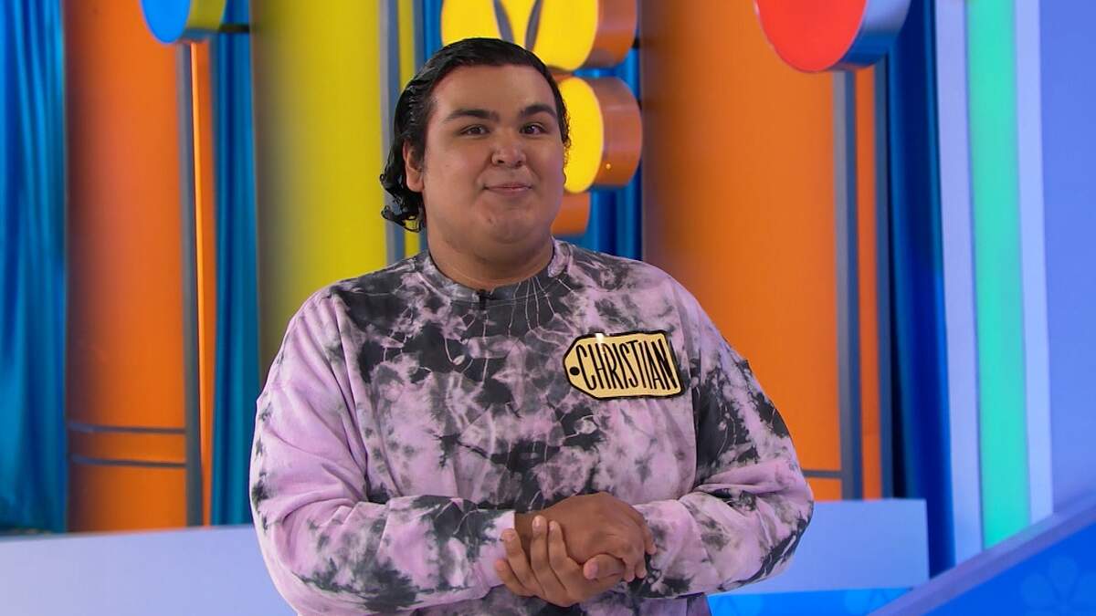 San Luis Obispo County social media influencer Christian Garcia appears on “The Price is Right” on CBS on Monday, May 3, 2021.