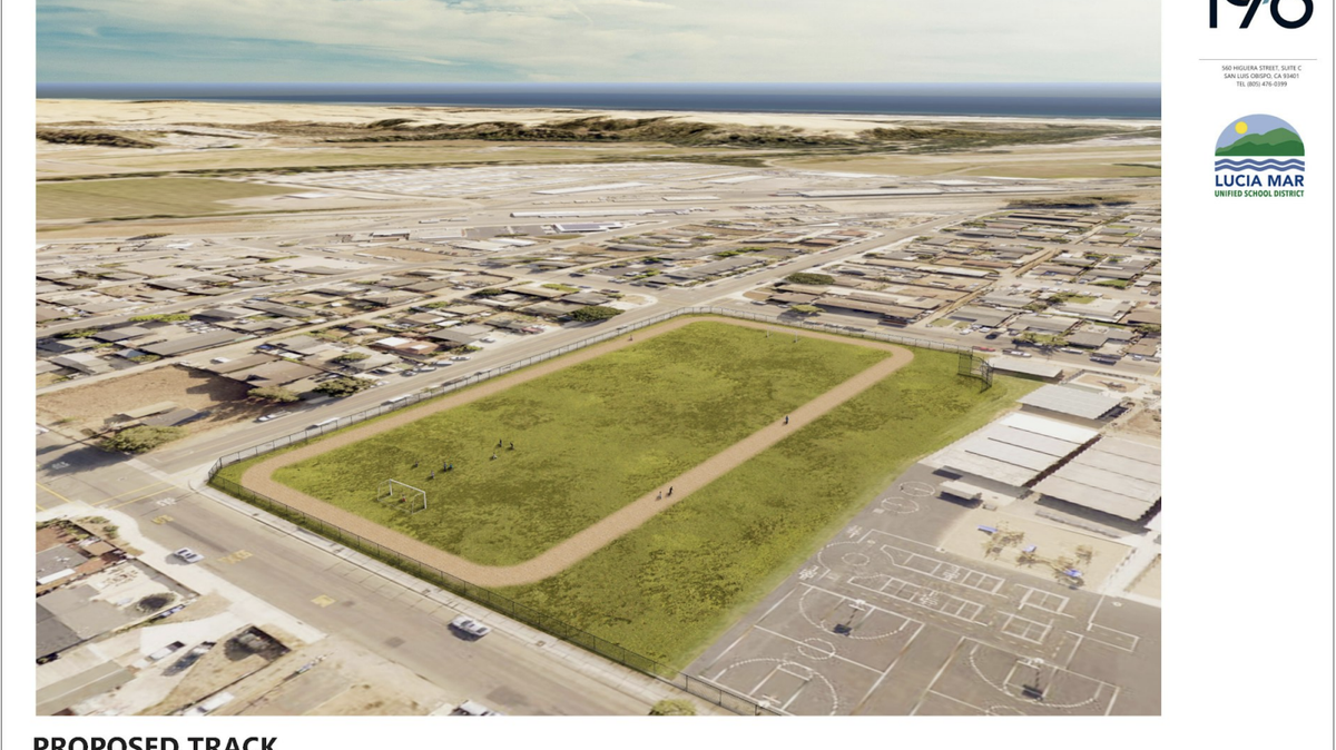 Oceano Elementary School could see a running track and soccer field break ground on its grassy field in 2025. As of Feb. 25, 2025, $57,000 of the project’s $100,000 price tag had been donated by businesses and residents.