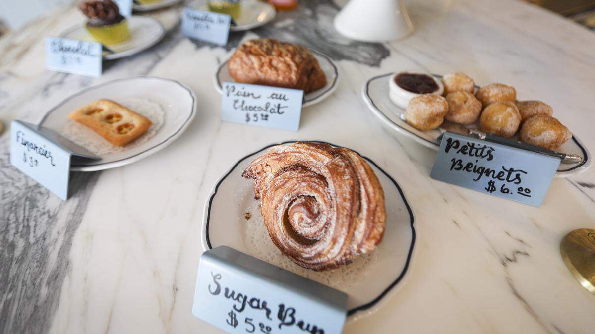 A variety of pastries are available. Anderson Social is coffee cafe by day and a bar in the evening, seen here on Jan. 15, 2026.