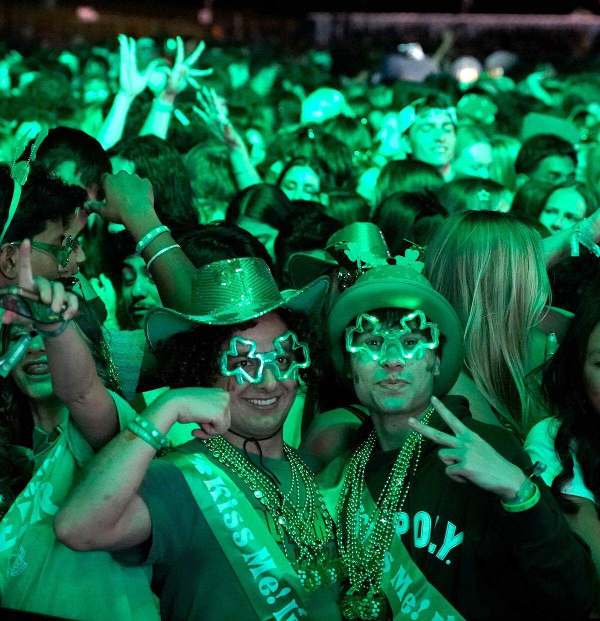 Students began being let into the second annual Morning on the Green music festival around 4:30 a.m. on March 14, 2026. The music festival is an attempt to curb St. Fratty’s Day street partying in the neighborhoods near Cal Poly.