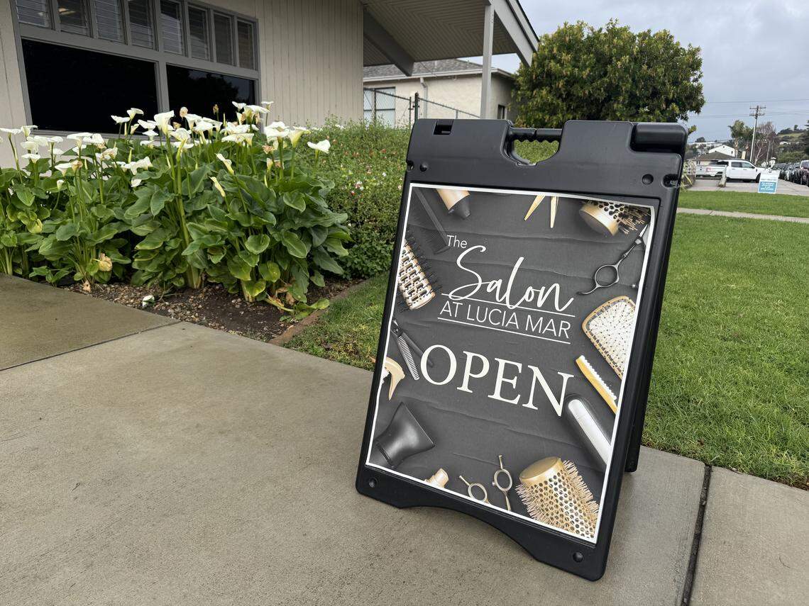 The Salon at Lucia Mar is located at 602 Orchard St., Suite G, in Arroyo Grande.