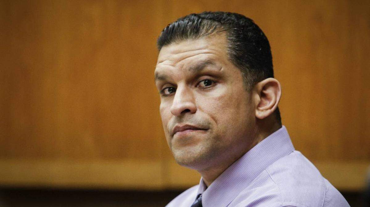 Ignacio Franco Palomar, 39, of Oceano, was convicted of second-degree murder on March 22 for the death of 38-year-old Gregory Arthur Rustigian outside Ralph and Duane’s Bar in Arroyo Grande in October 2014.