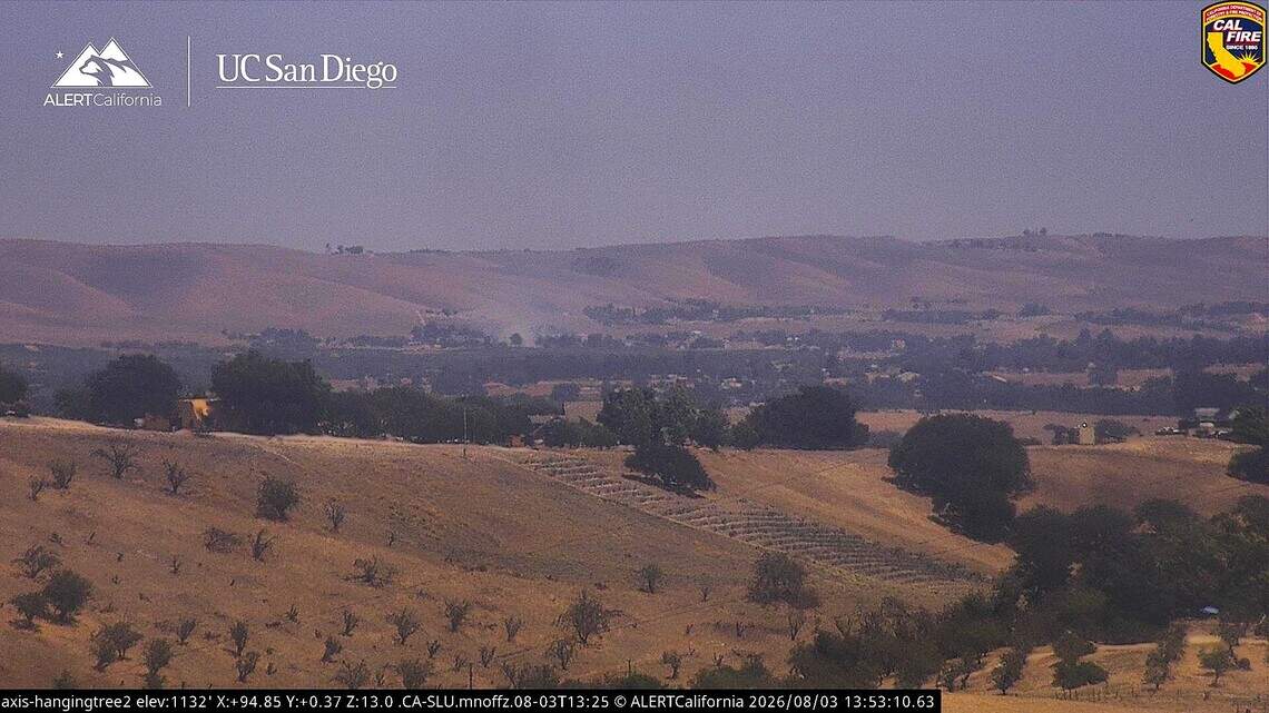 Tractor driver injured in SLO County fire that spread to vegetation