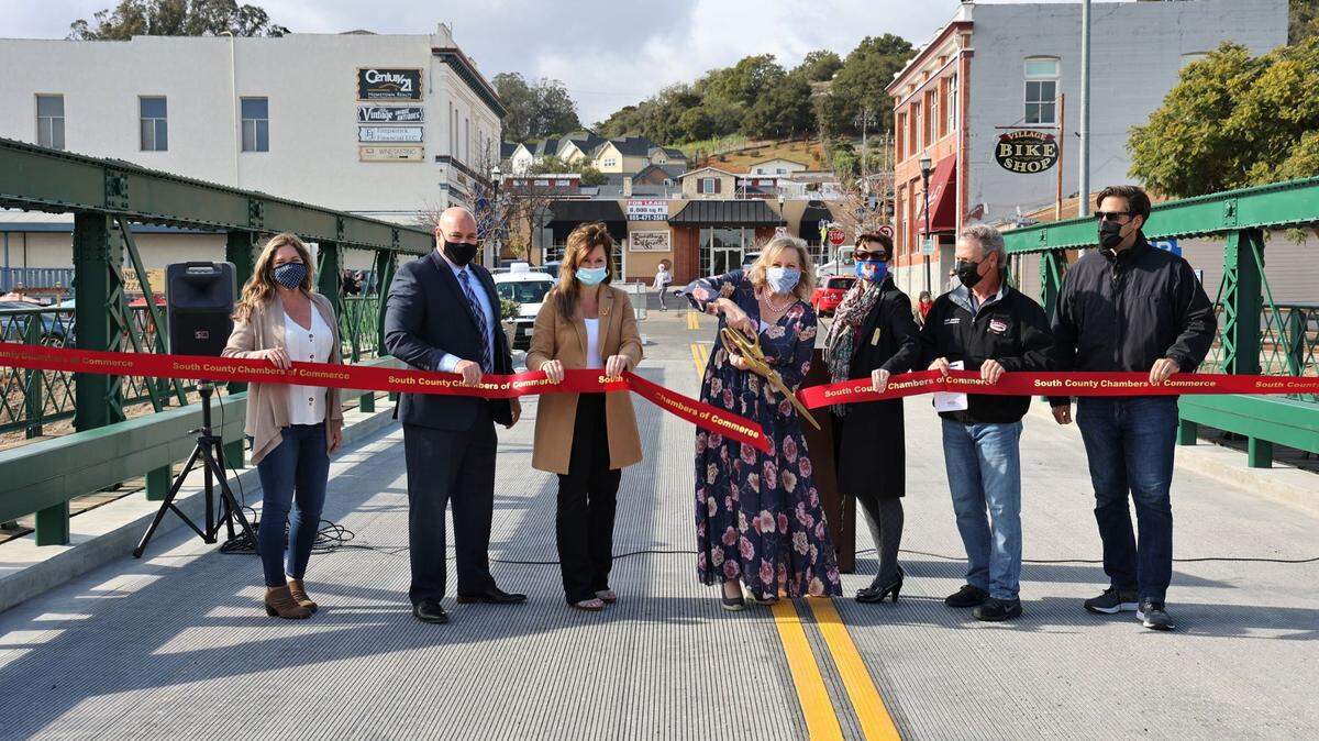 The Bridge Street Bridge renovation project was federally funded and cost $8.7 million, according to the city. The City of Arroyo Grande celebrated on Friday with a ribbon cutting ceremony.