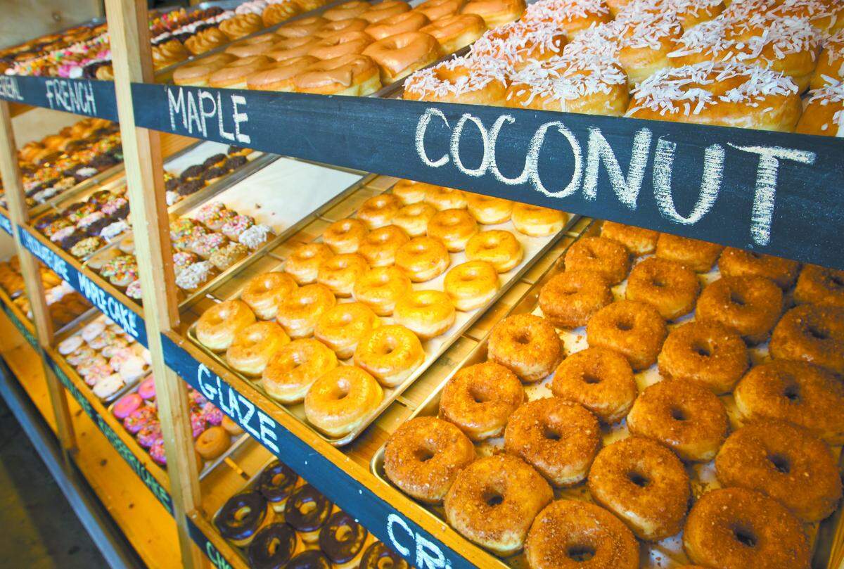 SLO Donut Co. opened on Foothill Boulevard in San Luis Obispo in 2010. It’s second SLO County shop opened at Colony Square in Atascadero in 2019. Now it’s opening its third location in the former Sunshine Donuts building on Higuera.