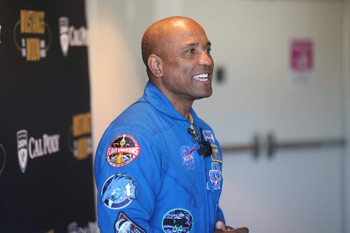 NASA astronaut Victor J. Glover was pilot of NASA's Artemis II mission to the moon in April 2026. The Cal Poly graduate speaks to the press at the PAC on June 16, 2026.