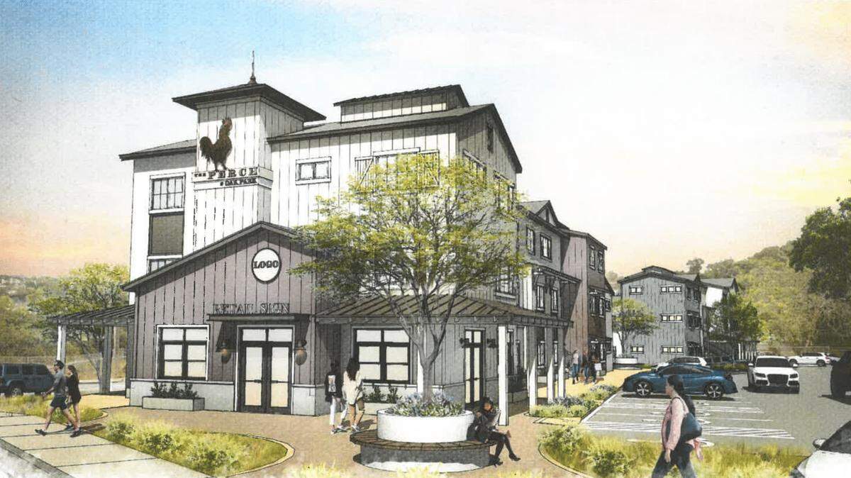 Concept art from RRM Design shows the layout of a 63-unit Housing Authority of San Luis Obispo affordable housing project at 700 N Oak Park Boulevard. HASLO executive director Scott Collins said the project is likely to break ground in early December.