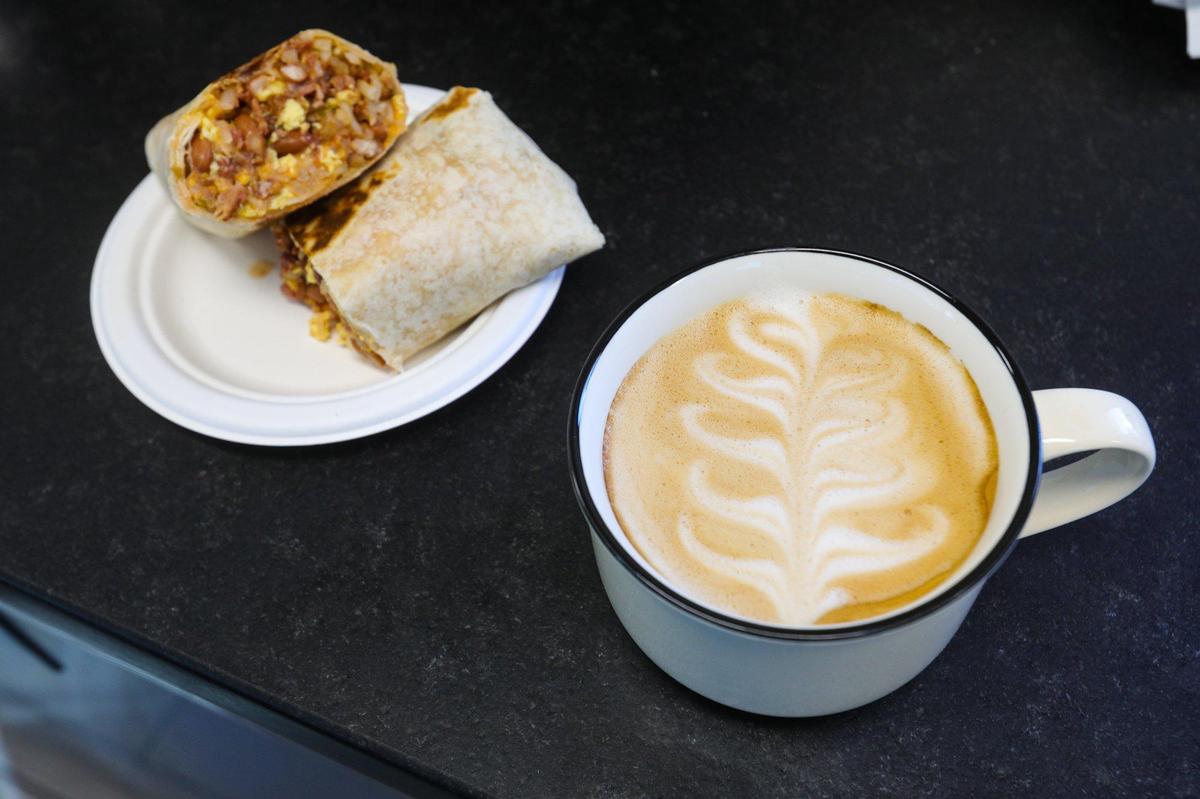 Bacon burrito (Bacon, eggs, shredded potato, pinto beans, cheese, local salsa and side of Chipotle crema ) and Oatmilk latte. Nova Coffee opened in Arroyo Grande in June of last year, and operate an all-outdoor dining area and drive-through Jan 27, 2023.