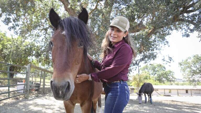How a SLO County horse ranch is helping people with their mental health