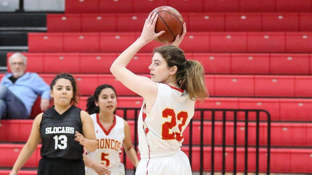 Coast Union High School senior Kaylee Ferguson is a key player in coach Keith Stowers’ first-place team, which is 8-0 in the Coast Valley League coming into this week.