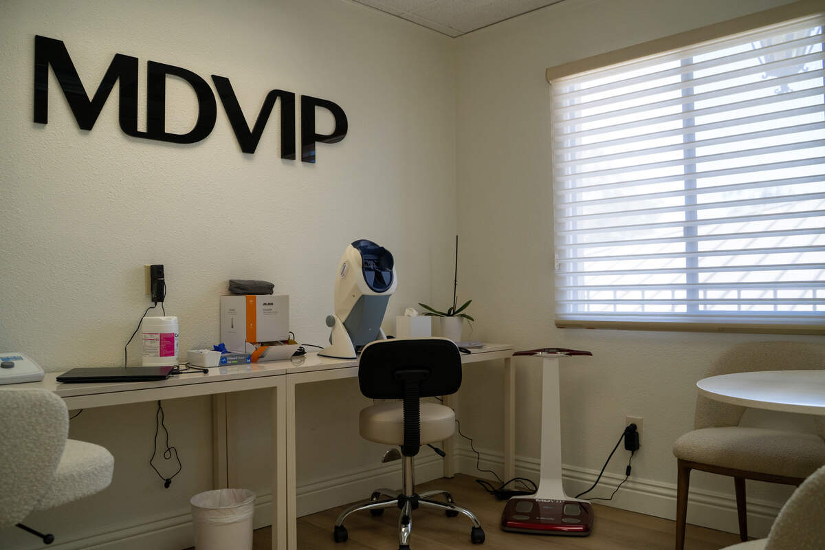 An exam room at ThriveWell Women's Health, on Friday, May 15, 2026. Drs. Heidi Sungurlu and Christine Lopopolo left the Adventist Health system late last year to found ThriveWell and pursue a more comprehensive way to practice primary care.