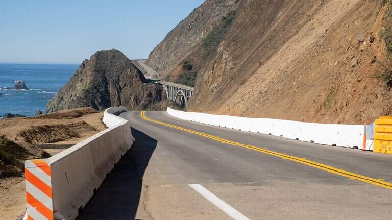 At last! Hwy. 1 from Cambria to Big Sur is open again. See the photos