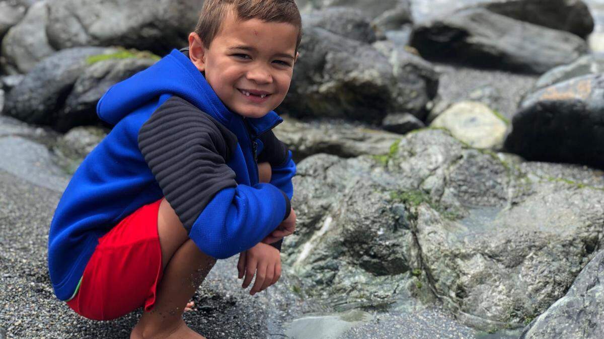 Six-year-old Mason Watson of Templeton is being treated for B cell acute lymphoblastic leukemia by the Lucile Packard Children’s Hospital at Stanford. This photo was taken before his diagnosis.