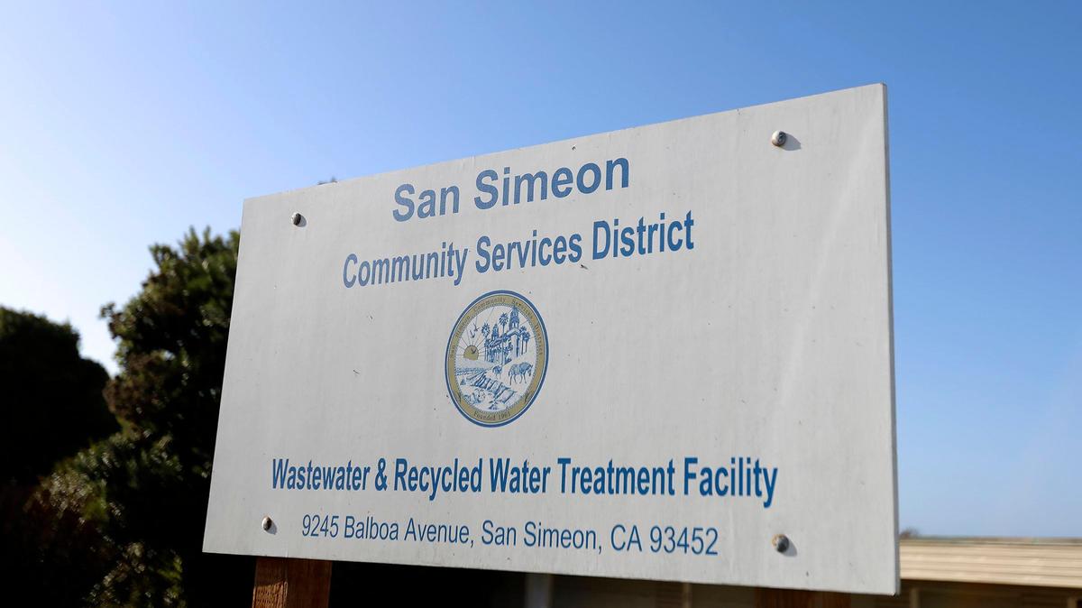The San Simeon Community Services District wastewater treatment plant is located at 9245 Balboa Ave. in San Simeon.