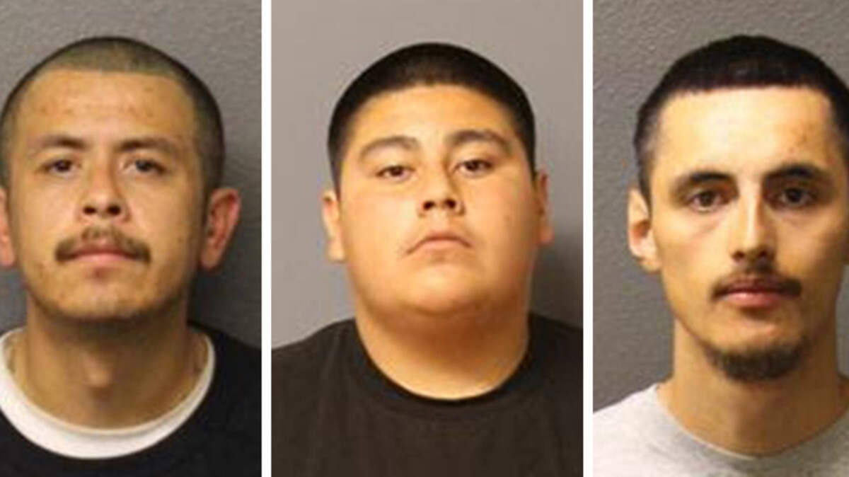 Thomas Castillo, Nicholas Guzman and Juan Contreras were arrested Thursday in connection to the fatal shooting of a 19-year-old Santa Maria man on Labor Day weekend.