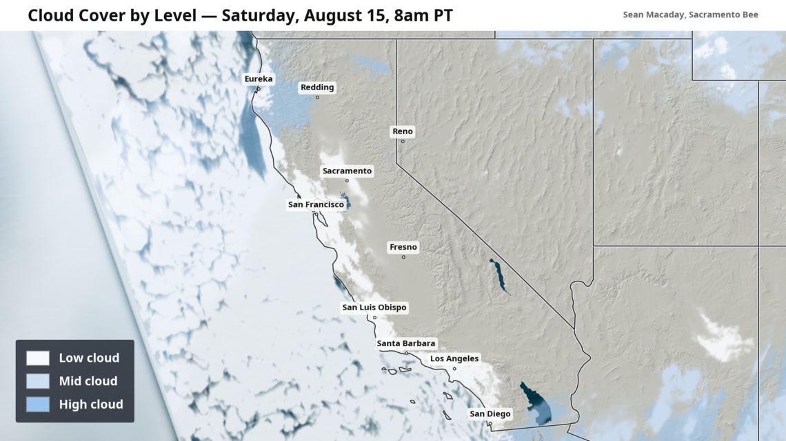 Thick marine layer will cover SLO this weekend — here’s how cool it will get