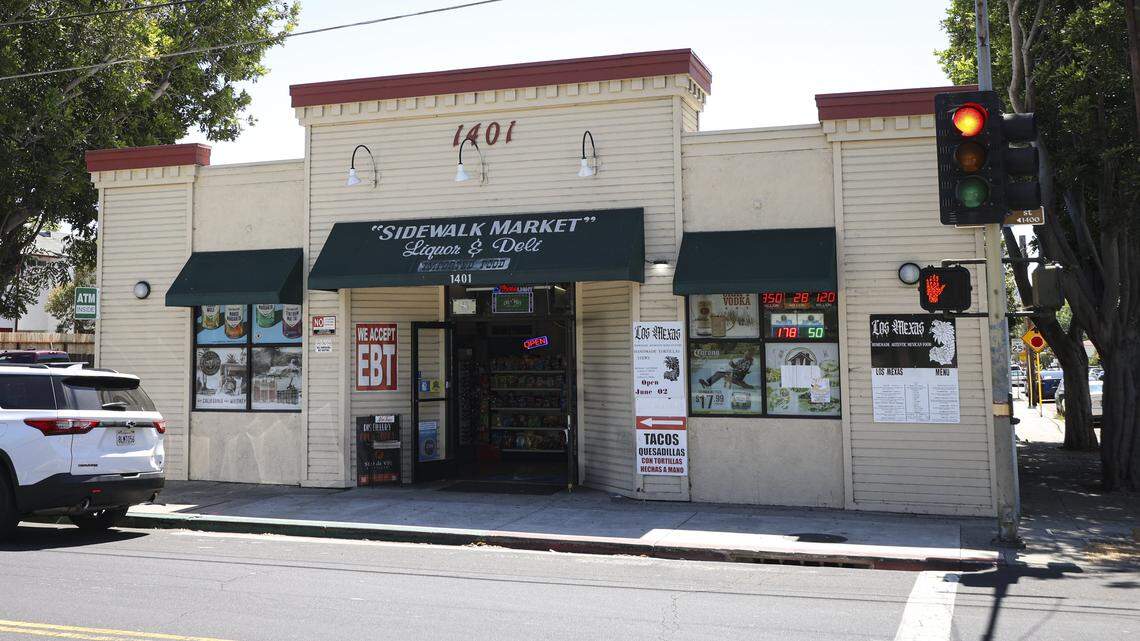 Los Mexas is open inside the Sidewalk Market near Mitchell Park in San Luis Obispo. Seen here on July 25, 2025.