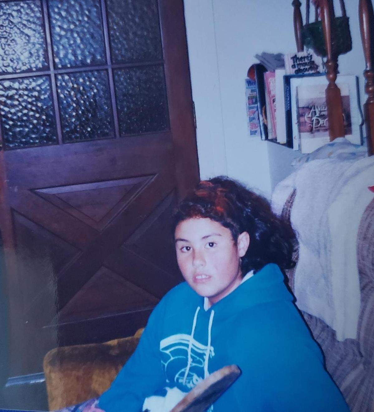 11-year-old Michelle Mansker in the Bay Area, where she was living with her mom.