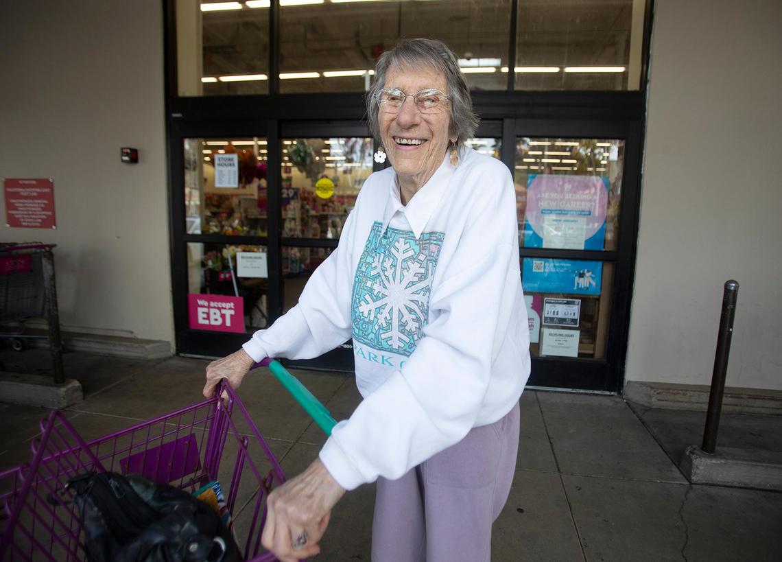 The San Luis Obispo 99 Cents Only store is closing down in May 2024. Helen Vannus, of San Luis Obispo, said she feels very sorry for the people who work here.