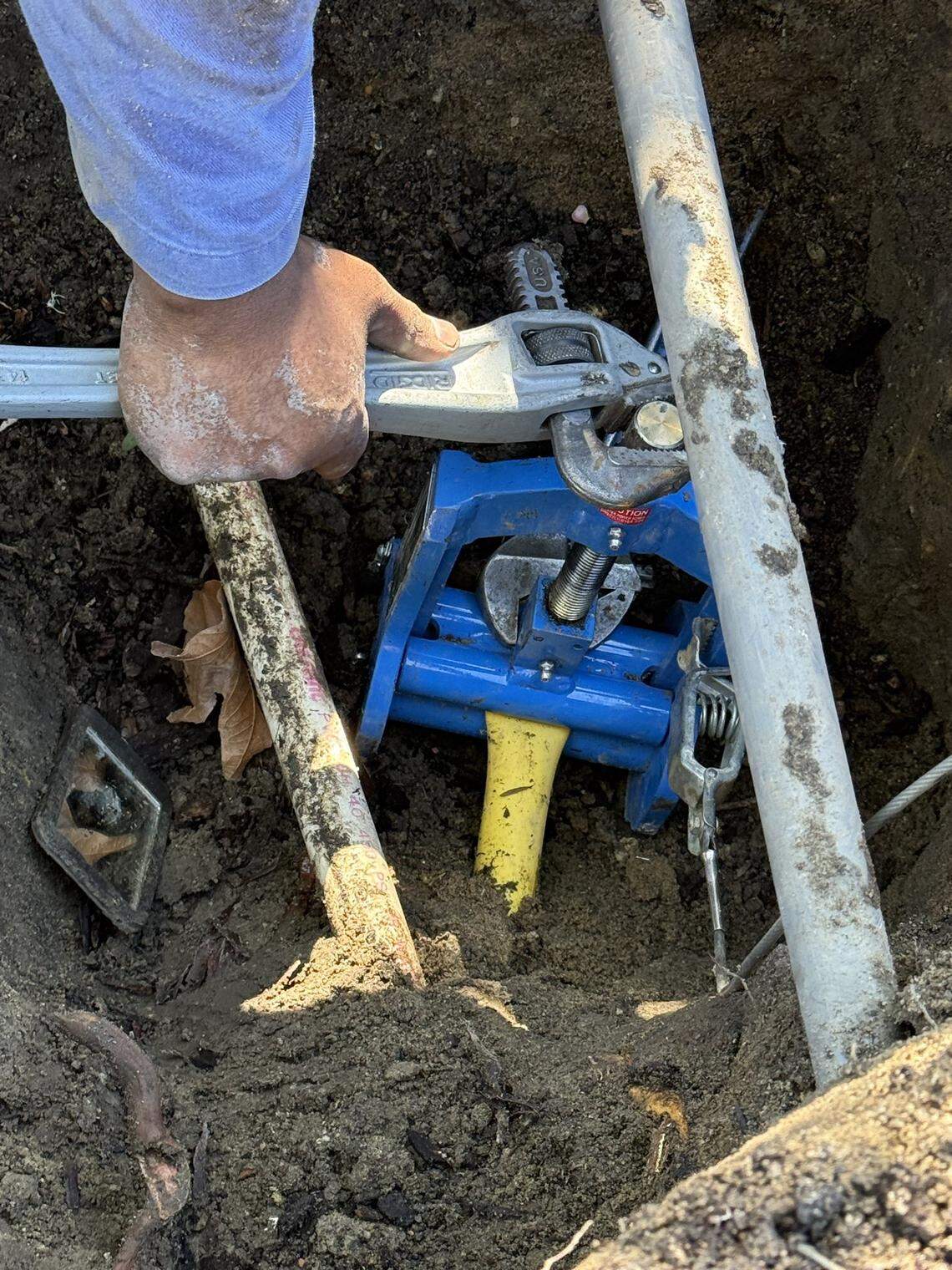 Emergency responders fixed a gas leak on Canvasback Place on Feb. 26, 2026.