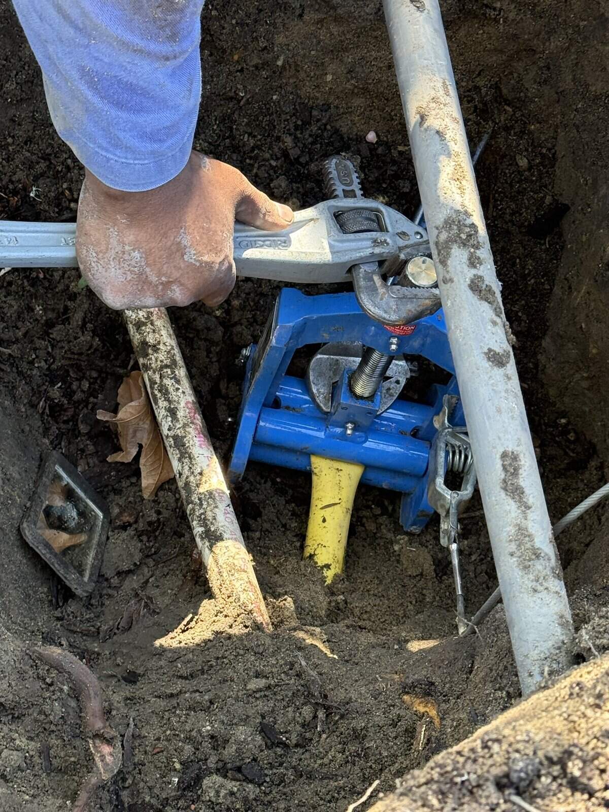 Emergency responders fixed a gas leak on Canvasback Place on Feb. 26, 2026.