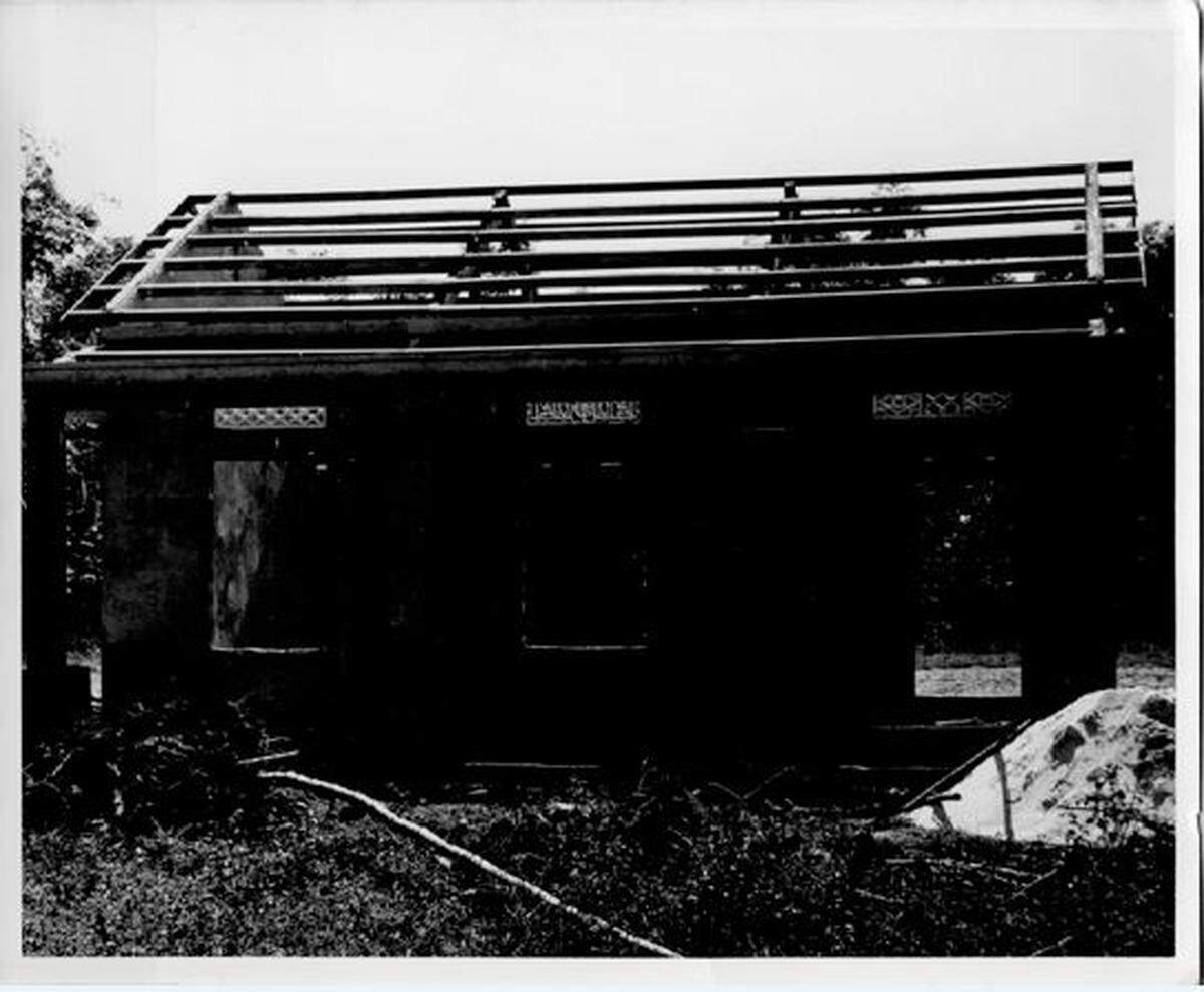 The Bo De (Buddhist) School in Hội An, in South Vietnam’s Quang Nam Province, under reconstruction after being damaged in the Tet Offensive in 1968.