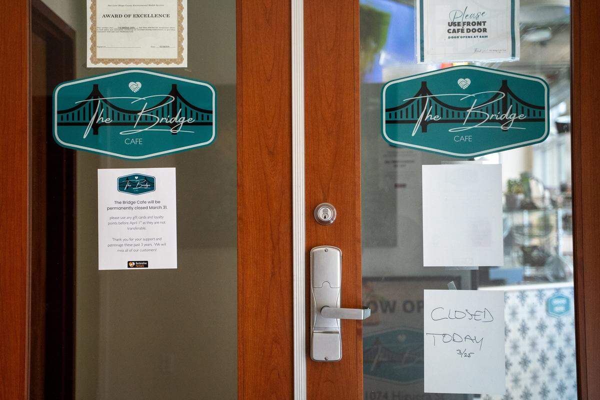 The Bridge Cafe closed its doors permanently on Wednesday, March 25, 2026.