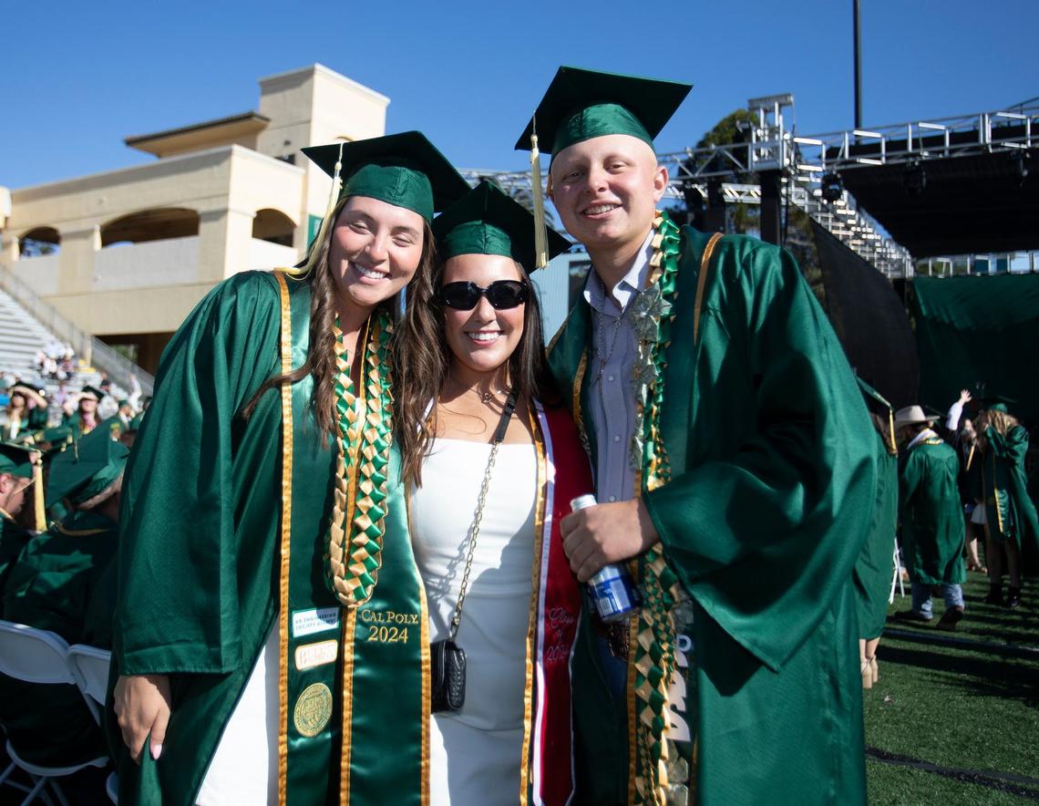 Cal Poly kicked off graduation weekend with three ceremonies on June 15, 2024. The university expects to celebrate more than 6,300 graduates throughout the weekend.