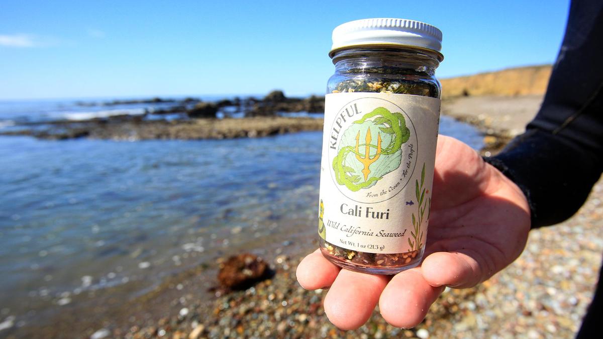 One of the most popular Kelpful products is a seaweed based seasoning.