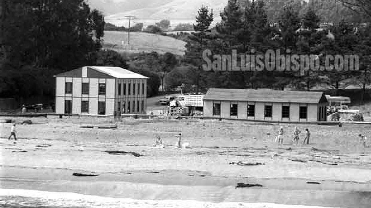 San Simeon cove was briefly transformed into the fictional South American country of Val Verde before it was blown up in 1985.
©Brooks Townes/Telegram-Tribune