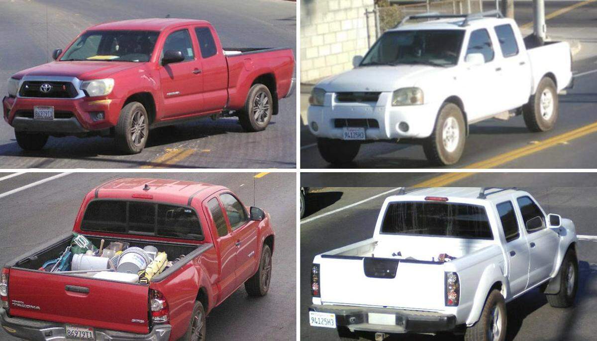 The San Luis Obispo County Sheriff’s Office Detective Division seized two vehicles for evidence in relation to the disappearance of Isabel Lucas Velasco, 50, of Coalinga on Sept. 13, 2025. Detectives were asking information about any sightings of the trucks in October.