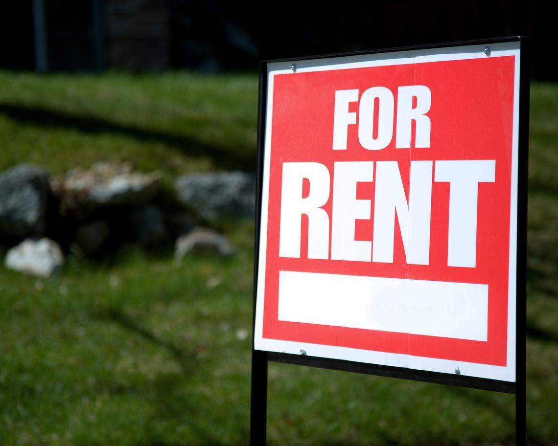 For rent sign