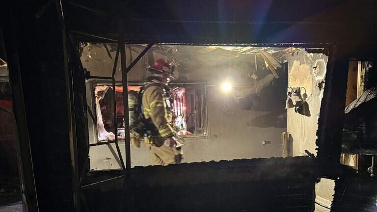 Early-morning fire damages mobile home, displaces residents in rural SLO County