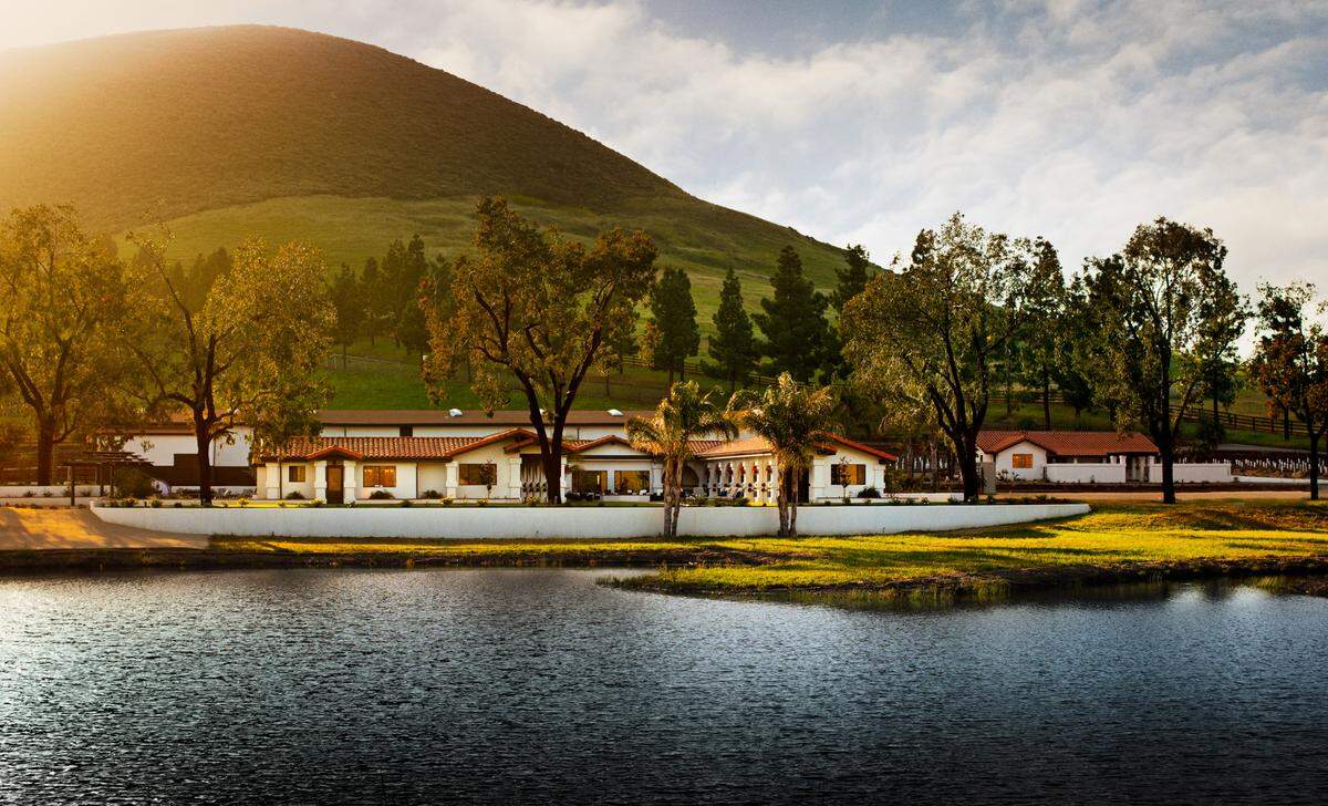 La Lomita Ranch in San Luis Obispo features a California romantica style.
