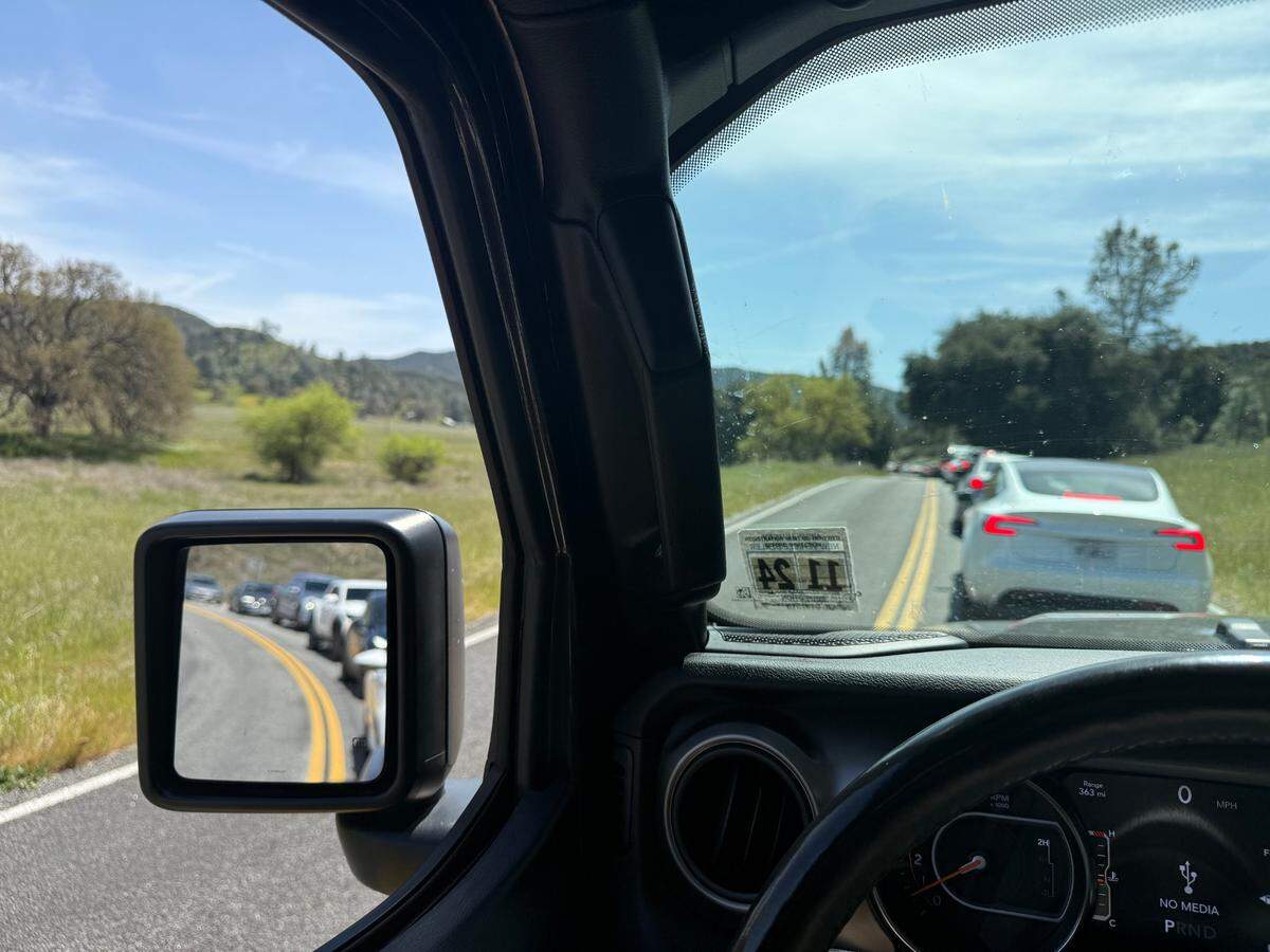 On April 5, 2025, it took over two hours to enter Pinnacles National Park in California due to long entrance lines.