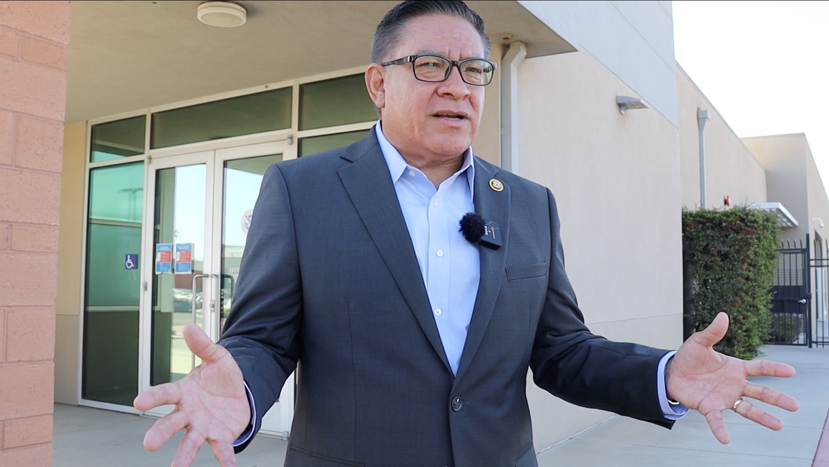 Congressman Salud Carbajal visted the U.S. Immigration and Customs Enforcement — or ICE — processing center at 740 Century St. in Santa Maria on Aug. 22, 2025.