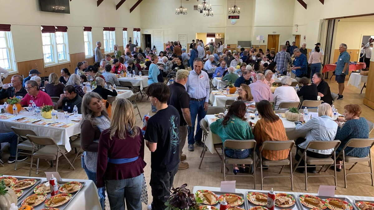 Cambrians and others dined for free Nov. 27, 2025, for the 41st year in a row at the town’s annual Thanksgiving Day feast. This year, the event broke records, providing 1,100 meals.