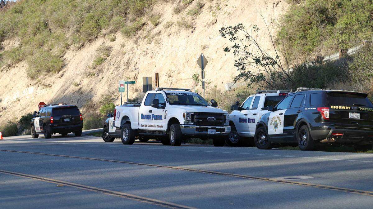 A heavy police presence was reported at Pirate’s Cove on Friday afternoon.