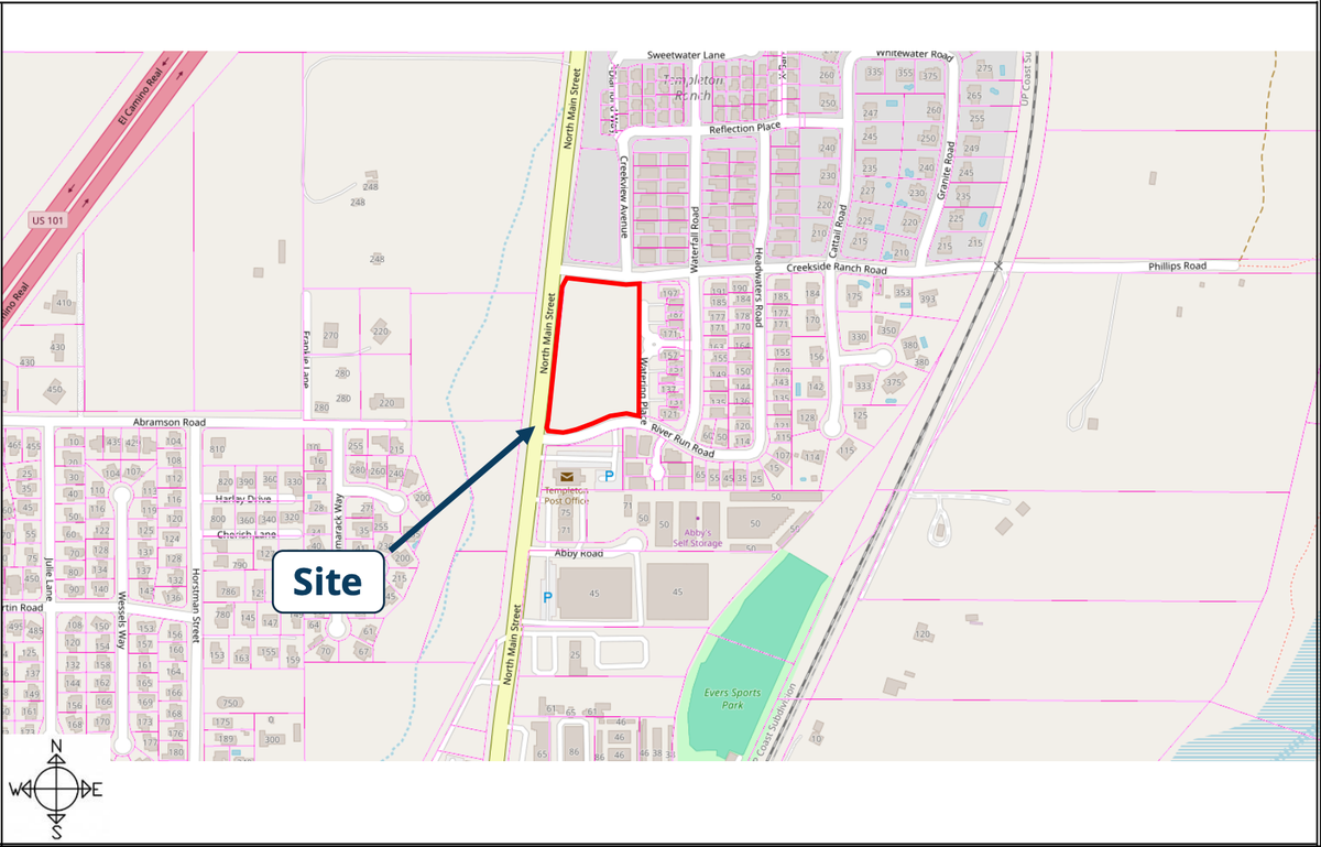 Applicant Dirk Winter’s proposed 60-room Templeton Inn project was approved by the San Luis Obispo County Planning Commission on Thursday, March 12, 2026. It’s located on North Main Street.