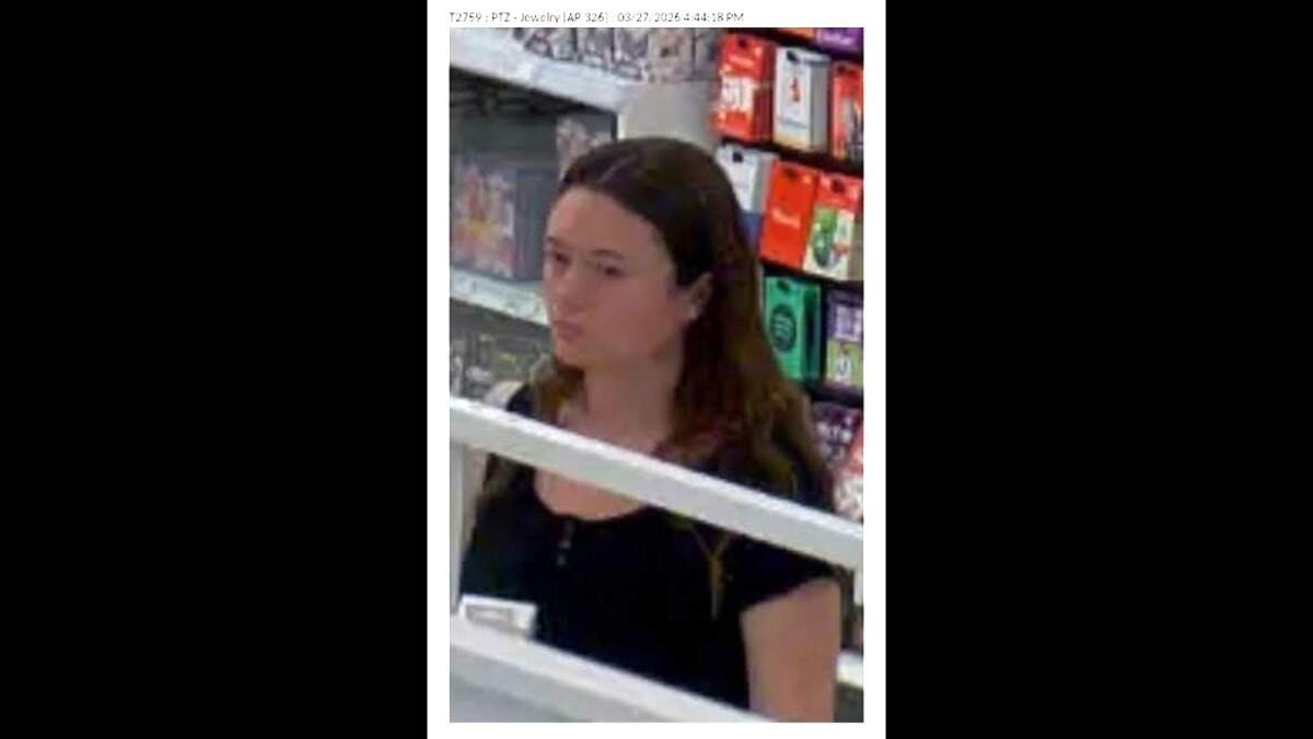 San Luis Obispo police are searching for a woman who allegedly used a stolen credit card to buy more than $1,300 of merchandise from the Target and Home Depot in San Luis Obispo on March 27, 2026.