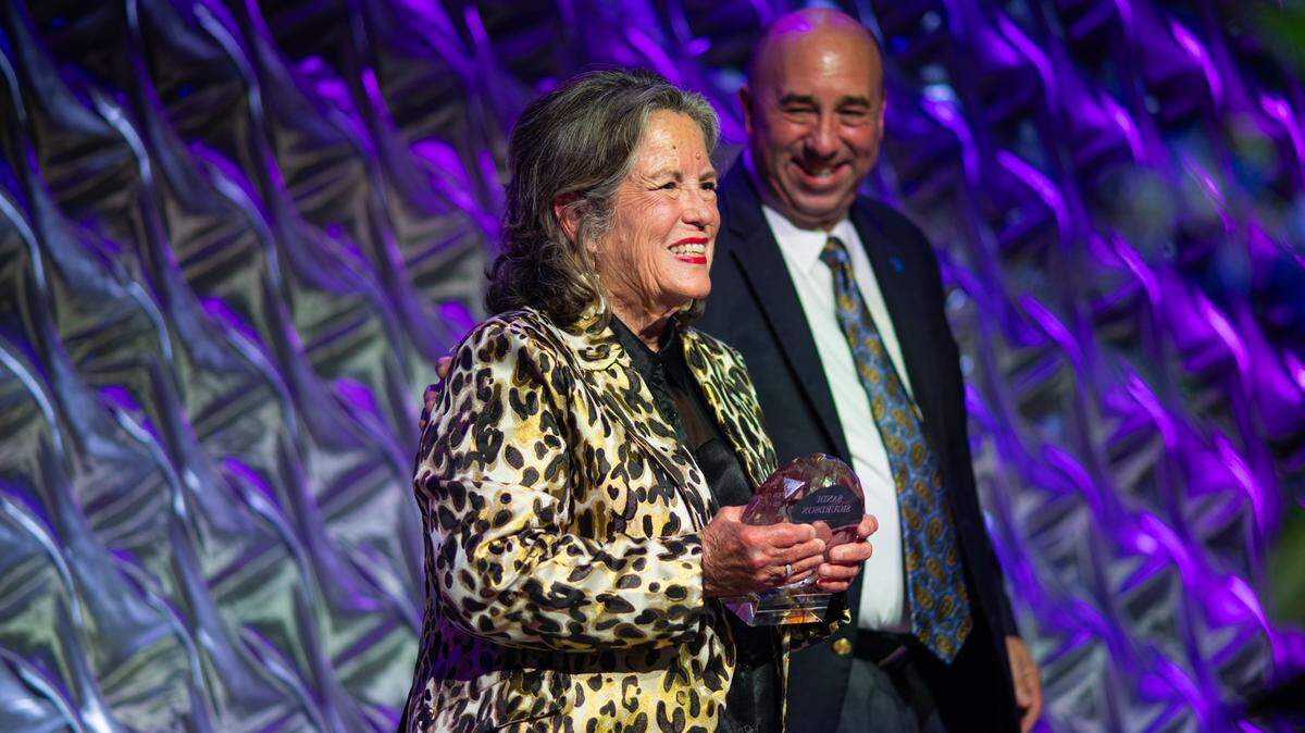 Sandi Sigurdson was named the 2023 Citizen of the Year during the San Luis Obispo Chamber of Commerce‘s Annual Dinner on Jan. 20, 2024, in front of nearly 600 attendees. It is the Chamber’s most prestigious honor presented at the Annual Dinner in recognition of unparalleled service to the community of San Luis Obispo.