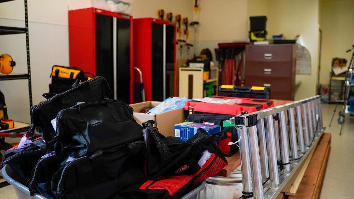 The Shandon Library’s new Tool Lending Library features more than 50 different types of tools, all available to any library card holder. The program is part of the library’s Library of Things, which allows patrons to request specific items, such as GoPro cameras, backpacks and sewing kits.
