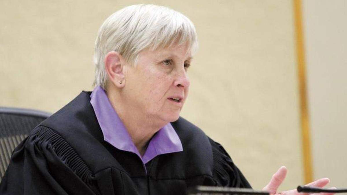 SLO Superior Court Judge Ginger Garrett, pictured here in April 2013, will retire from the bench Oct. 13, 2021.