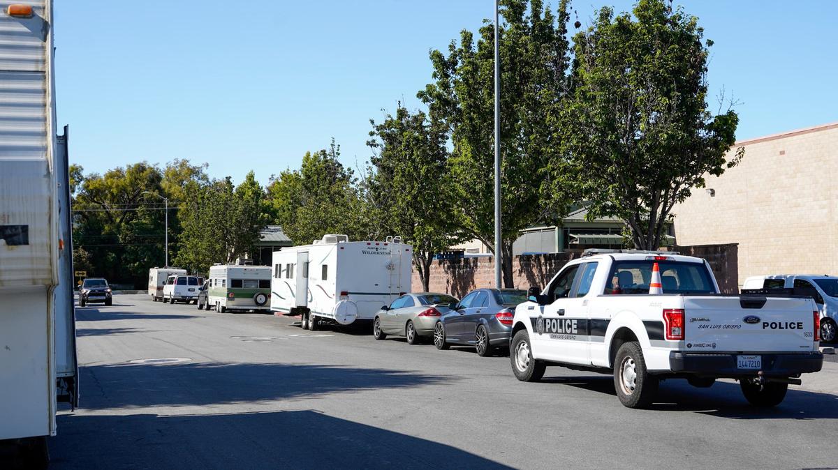 Several homeless San Luis Obispo residents living in their vehicles said enforcement by the San Luis Obispo Police Department against unlawful overnight parking has intensified over the course of the year.