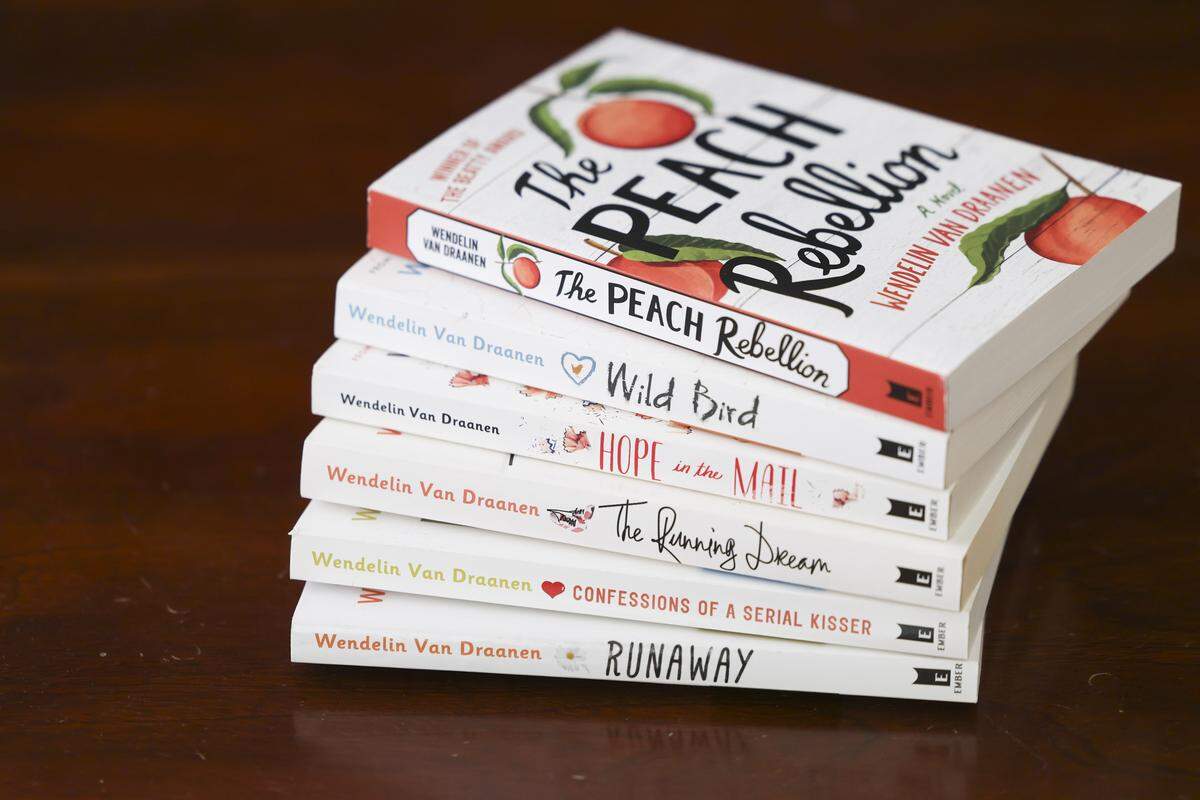 Author Wendelin Van Draanen has written primarily young adult titles but has written various titles for all ages seen here on Aug. 26, 2025.