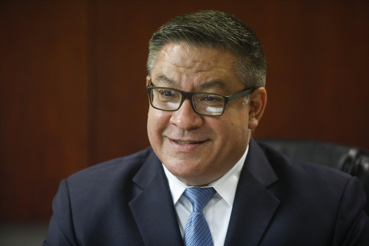 U.S. Rep. Salud Carbajal discusses his first term as representative for the 24th Congressional District in an interview with The Tribune May 30, 2018.
