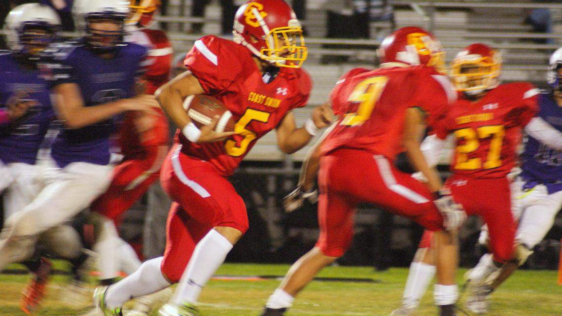 Coast Union football drops non-conference game to Desert High