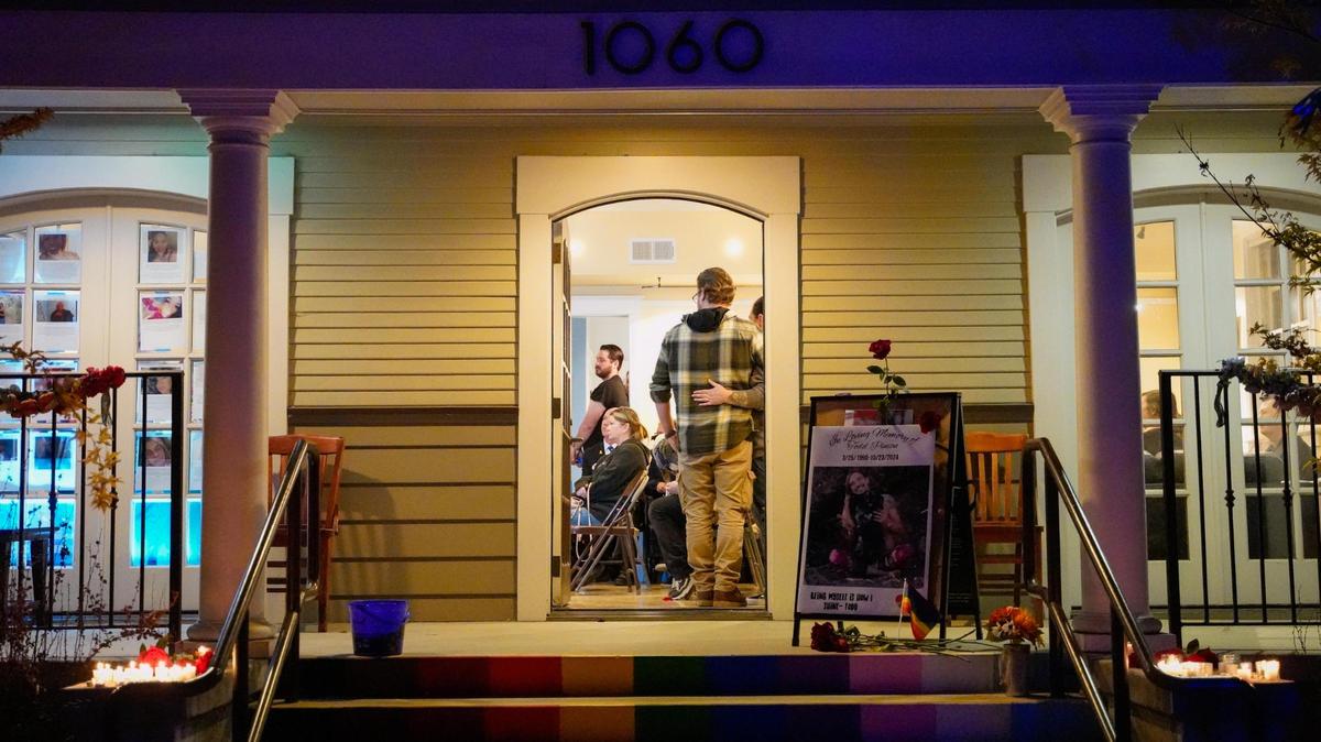 The San Luis Obispo community celebrated the life of Todd Joseph Pinion, an Atascadero resident who was killed in an alleged hate crime Oct. 30 at a vigil hosted by the Gala Pride & Diversity Center Friday, Nov. 22, 2024.