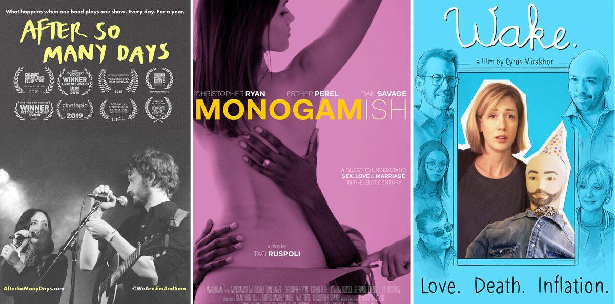 “After So Many Days,” “Monogamish” and “Wake” are among the movies screening at the Cambria Film Festival 